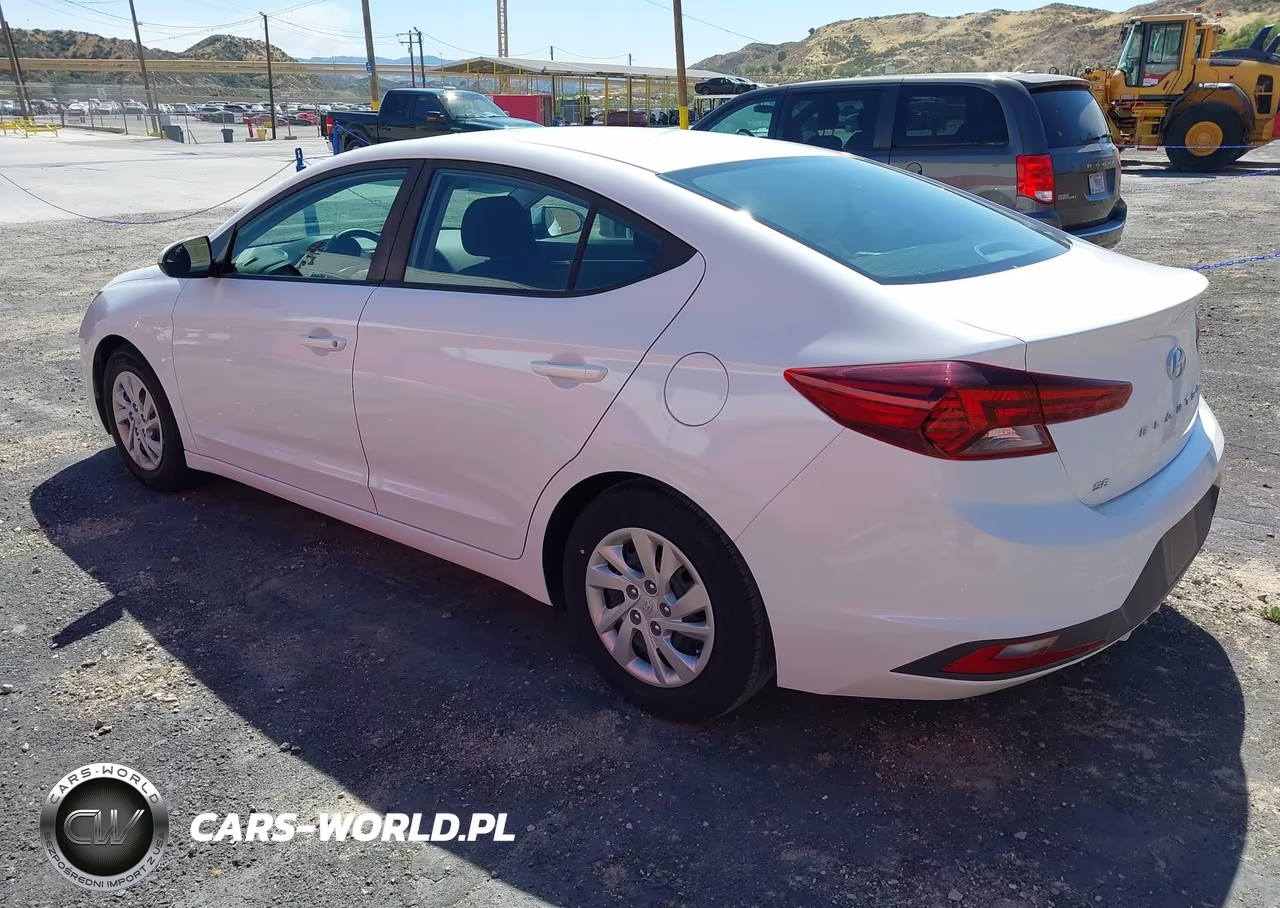 2020 Hyundai Elantra Se VIN:5NPD74LF7LH617892 - 3