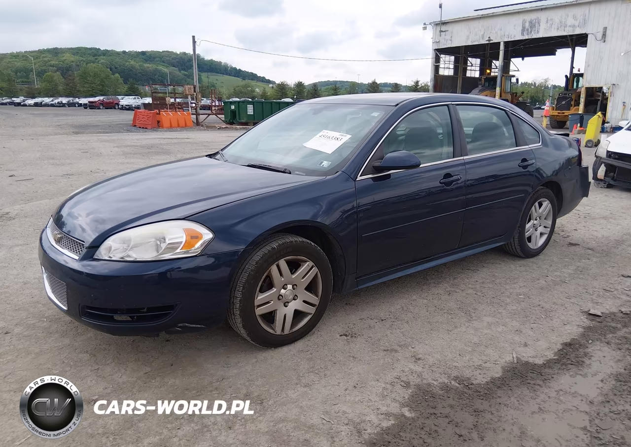 2012 Chevrolet Impala Lt VIN:2G1WB5E30C1209910 - 2