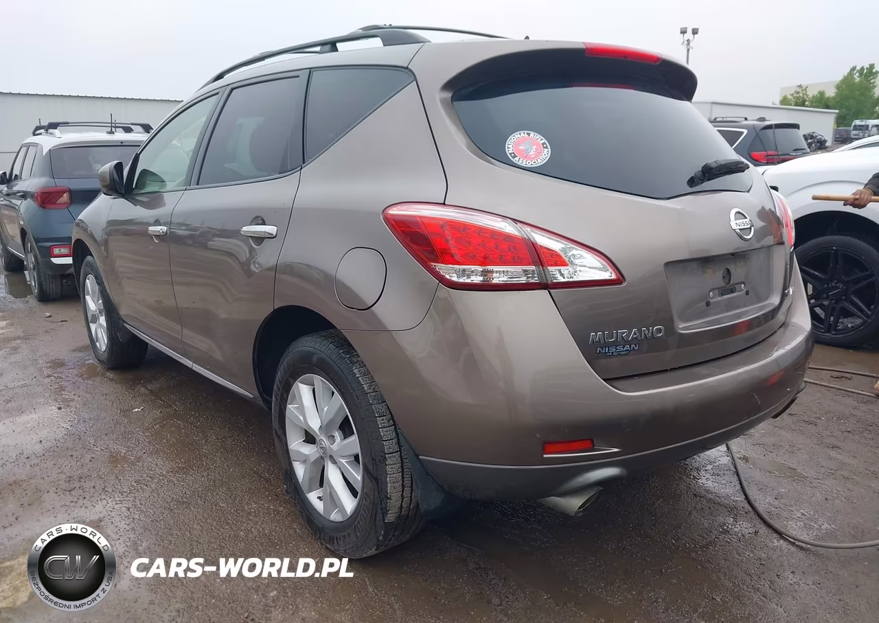 2012 Nissan Murano Sv VIN:JN8AZ1MW4CW228751 - 3