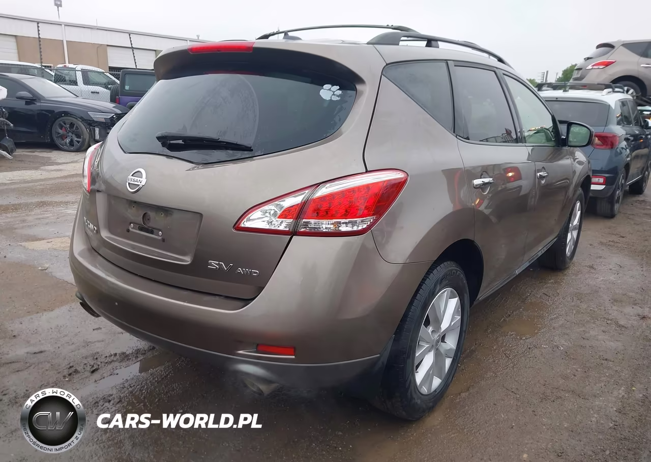 2012 Nissan Murano Sv VIN:JN8AZ1MW4CW228751 - 4