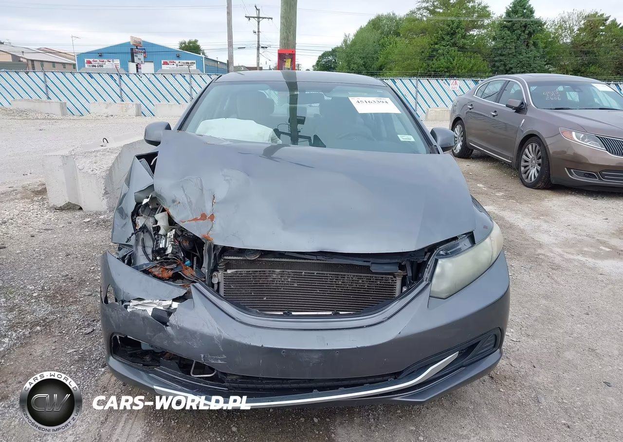 2013 Honda Civic Lx VIN:19XFB2F5XDE004136 - 12