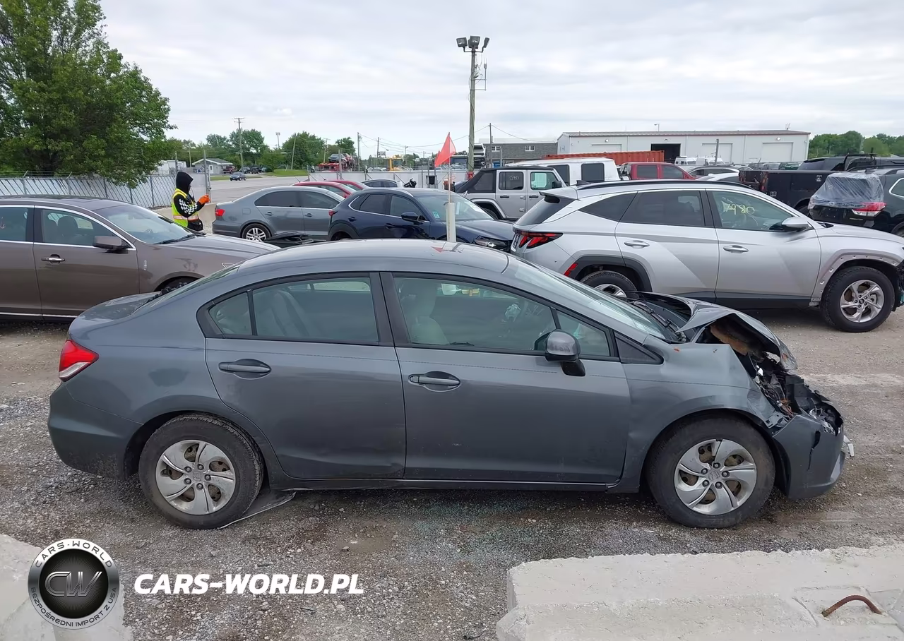 2013 Honda Civic Lx VIN:19XFB2F5XDE004136 - 13