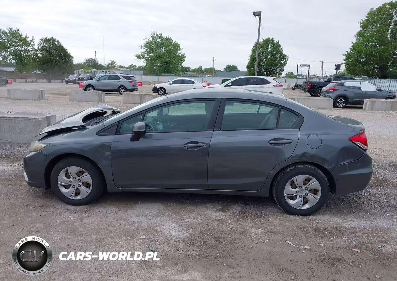 2013 Honda Civic Lx VIN:19XFB2F5XDE004136 - 14
