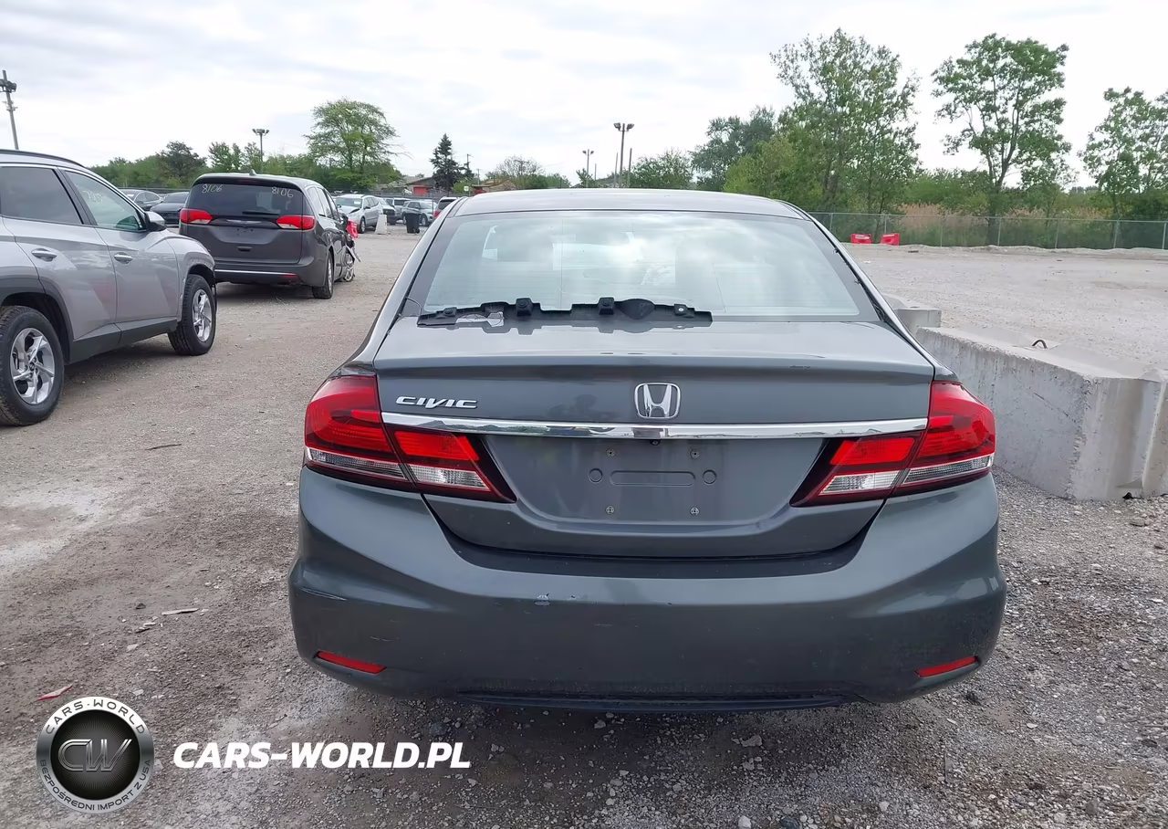 2013 Honda Civic Lx VIN:19XFB2F5XDE004136 - 16