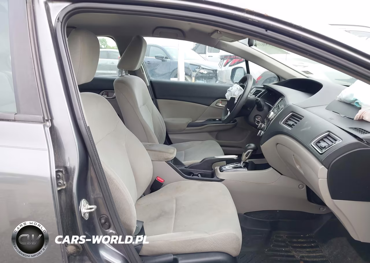 2013 Honda Civic Lx VIN:19XFB2F5XDE004136 - 5