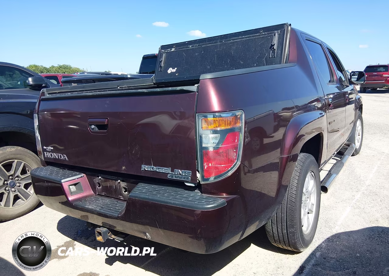 2007 Honda Ridgeline Rts VIN:2HJYK16487H550447 - 4