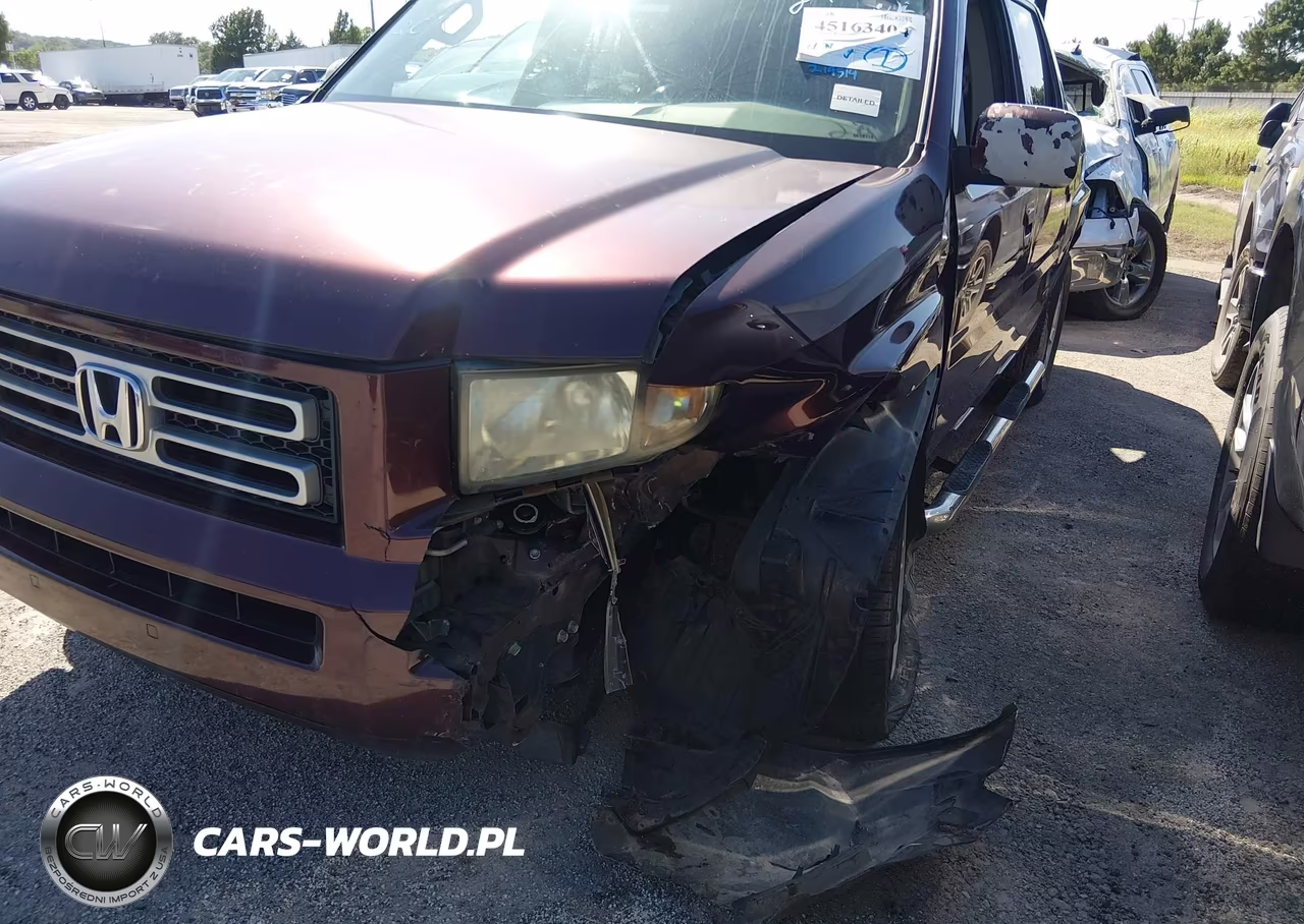 2007 Honda Ridgeline Rts VIN:2HJYK16487H550447 - 6