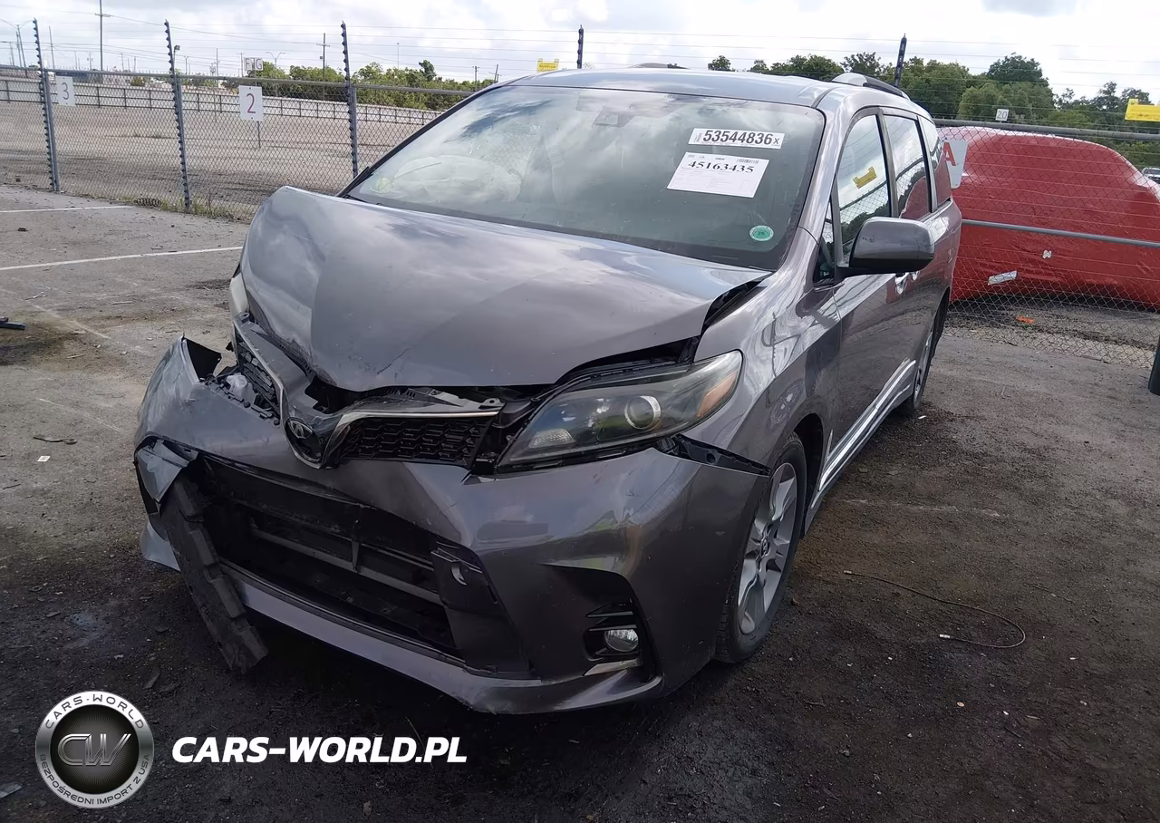 2020 Toyota Sienna Se VIN:5TDXZ3DC4LS047964 - 2