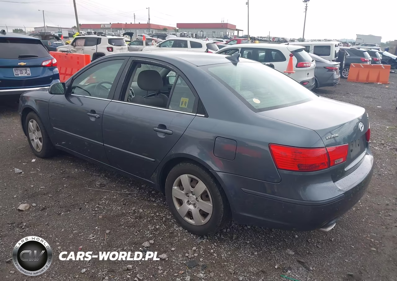 2009 Hyundai Sonata Gls V6 VIN:5NPET46F39H516918 - 3