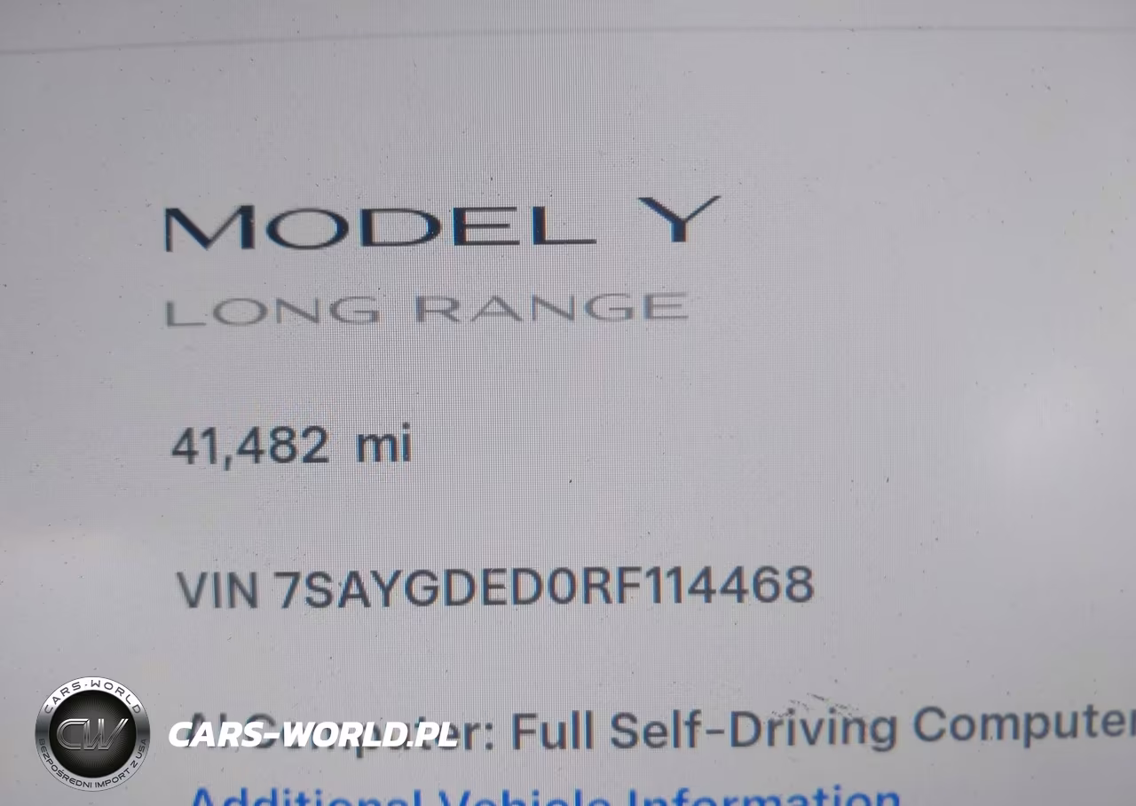 2024 Tesla Model Y Long Range Single Motor Rear-Wheel Drive-Rwd VIN:7SAYGDED0RF114468 - 16