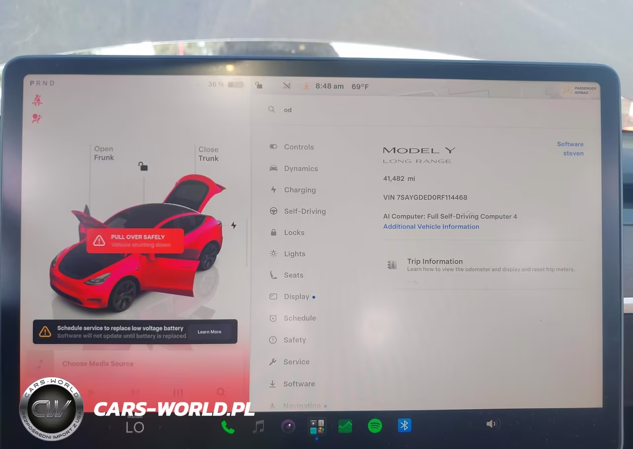 2024 Tesla Model Y Long Range Single Motor Rear-Wheel Drive-Rwd VIN:7SAYGDED0RF114468 - 7