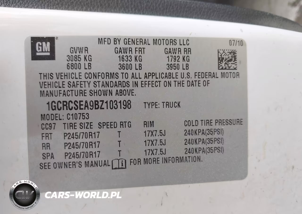 2011 Chevrolet Silverado 1500 Lt VIN:1GCRCSEA9BZ103198 - 9