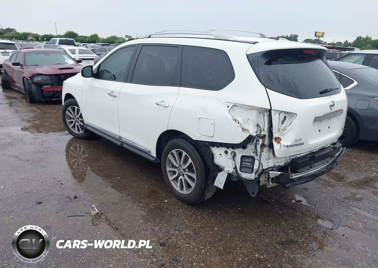 2015 Nissan Pathfinder Sl VIN:5N1AR2MN4FC685960 - 3