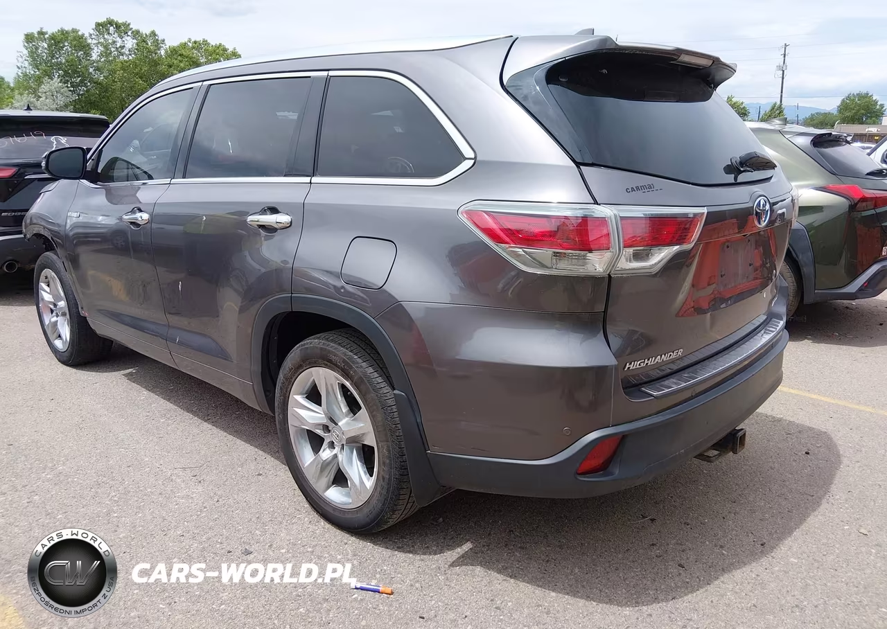 2015 Toyota Highlander Hybrid Limited Platinum V6 VIN:5TDDCRFH8FS010582 - 3