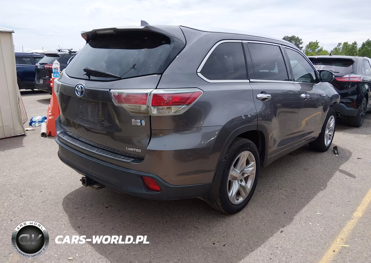 2015 Toyota Highlander Hybrid Limited Platinum V6 VIN:5TDDCRFH8FS010582 - 4