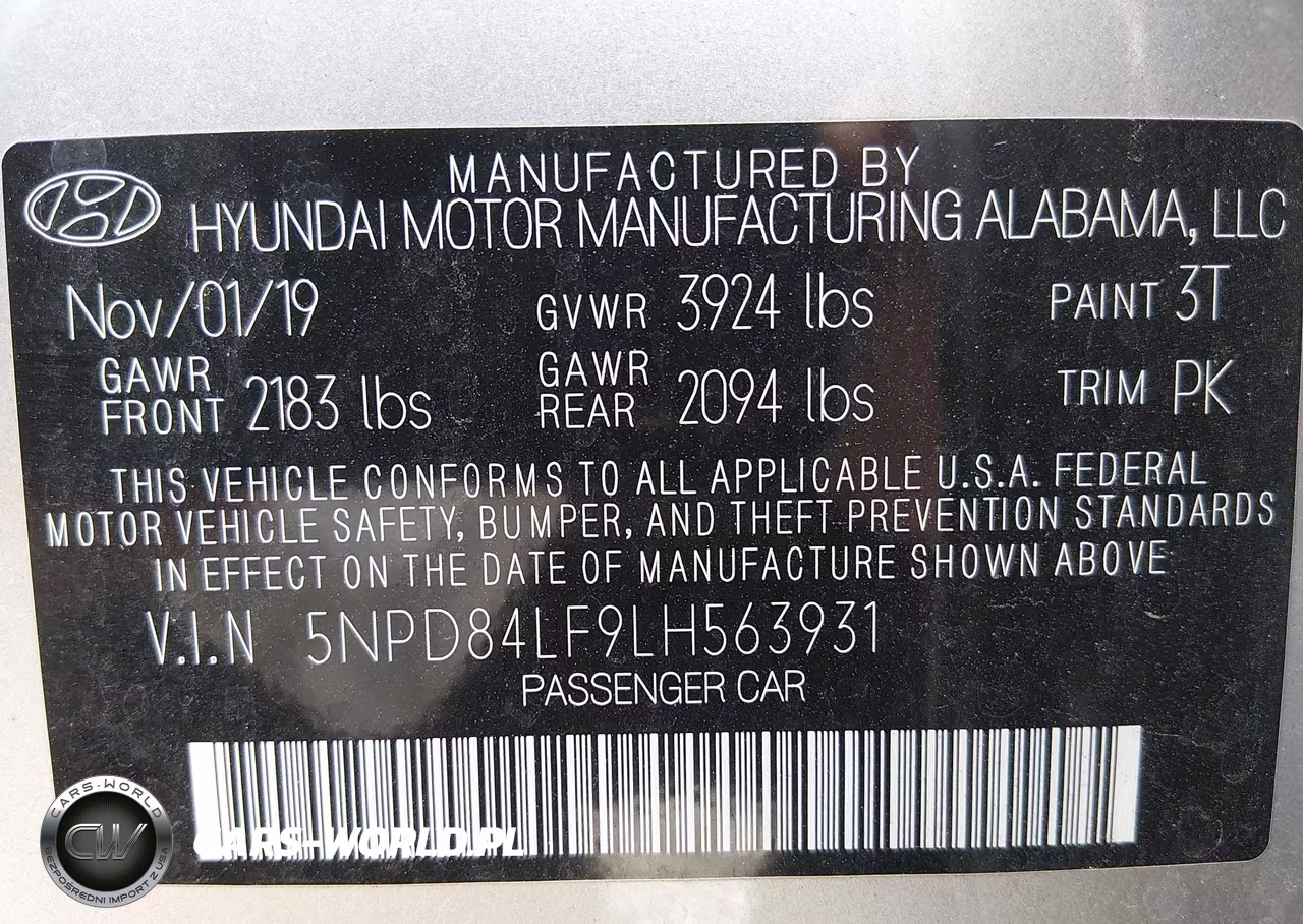 2020 Hyundai Elantra Value Edition VIN:5NPD84LF9LH563931 - 9