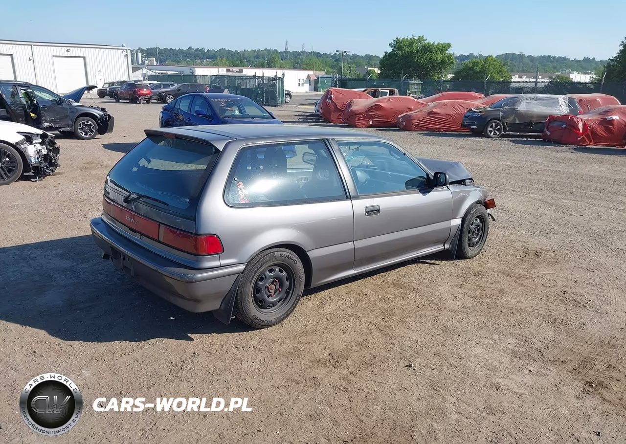 1991 Honda Civic Dx VIN:2HGED6457MH571006 - 4
