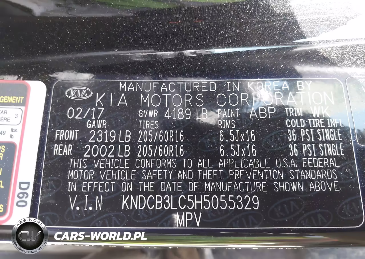 2017 Kia Niro Fe VIN:KNDCB3LC5H5055329 - 9
