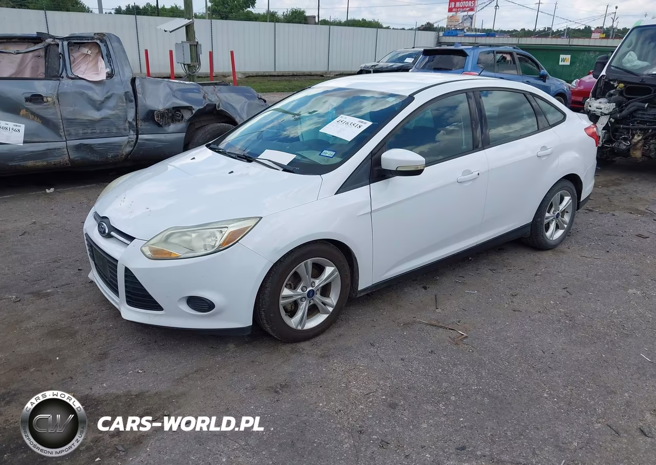 2014 Ford Focus Se VIN:1FADP3F23EL389980 - 2