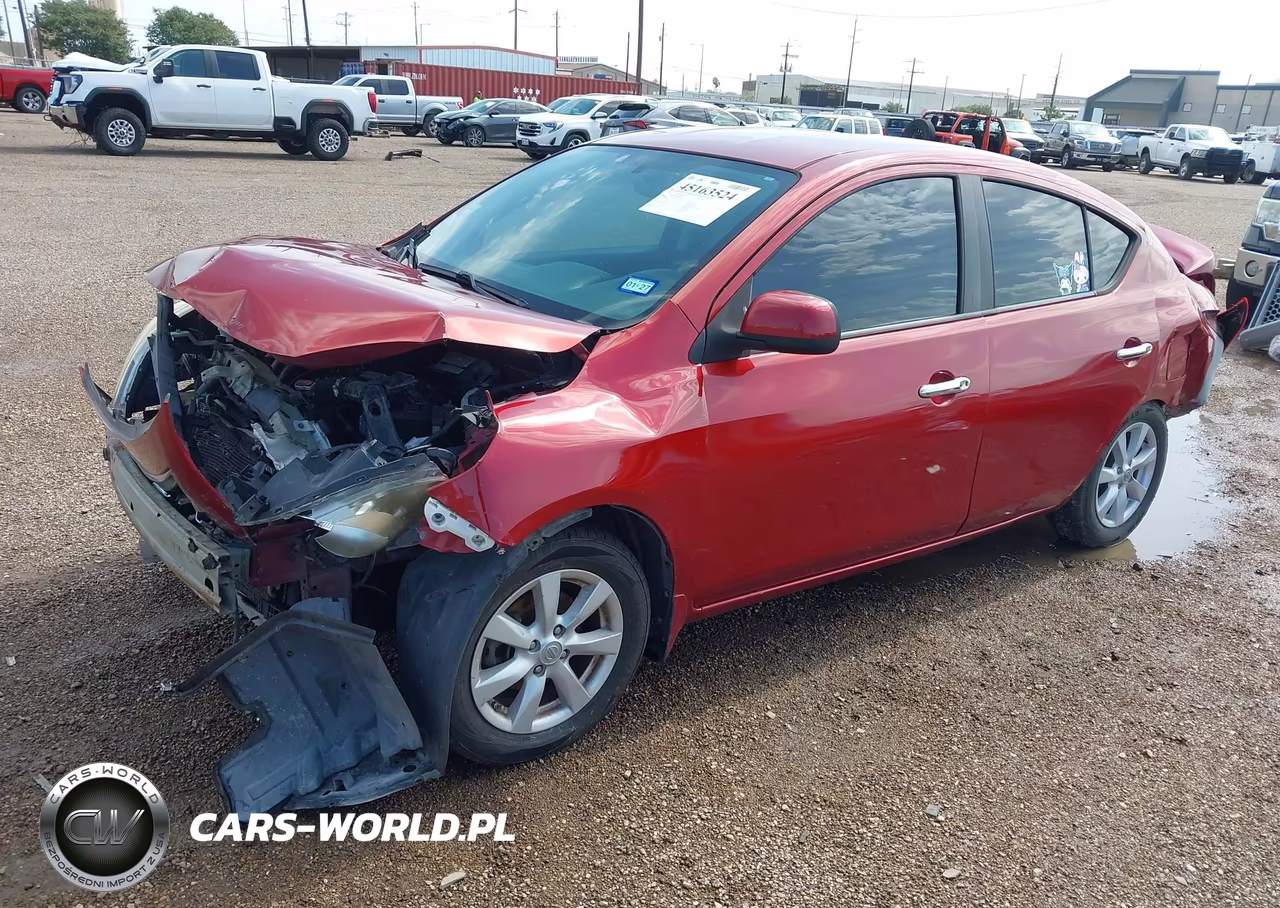 2013 Nissan Versa 1.6 Sl VIN:3N1CN7AP5DL836594 - 2