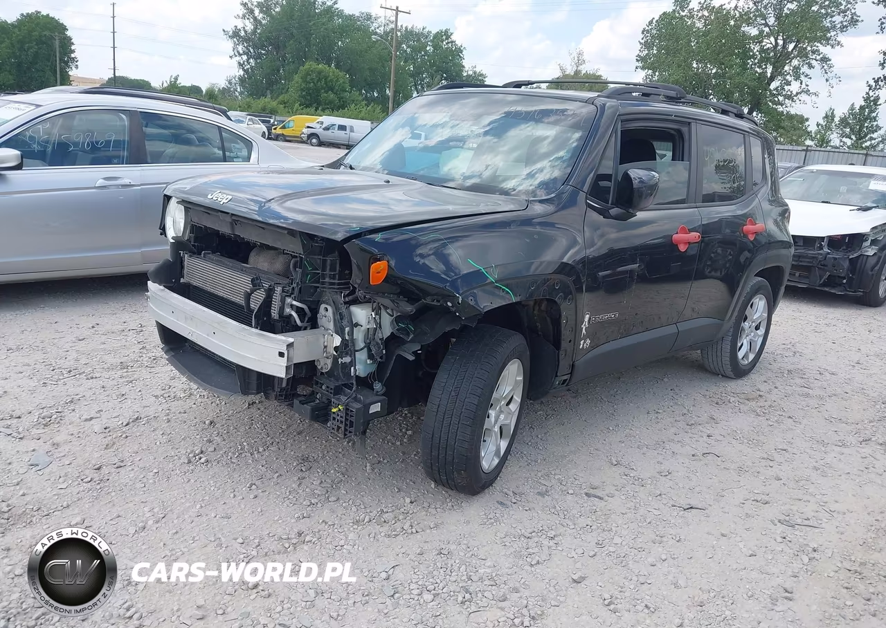 2017 Jeep Renegade Latitude 4X4 VIN:ZACCJBBBXHPF11953 - 2