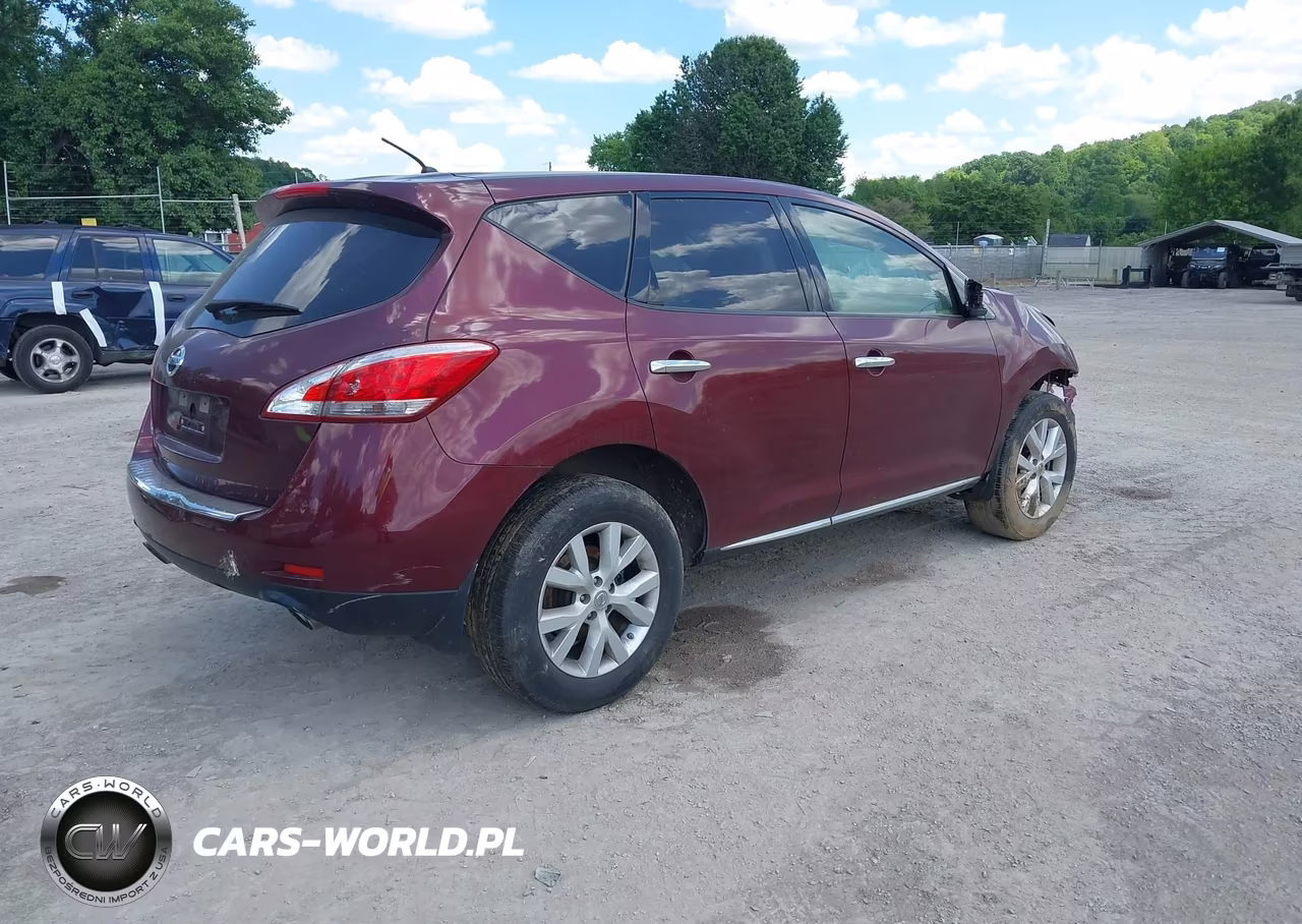 2011 Nissan Murano S VIN:JN8AZ1MU1BW066509 - 4