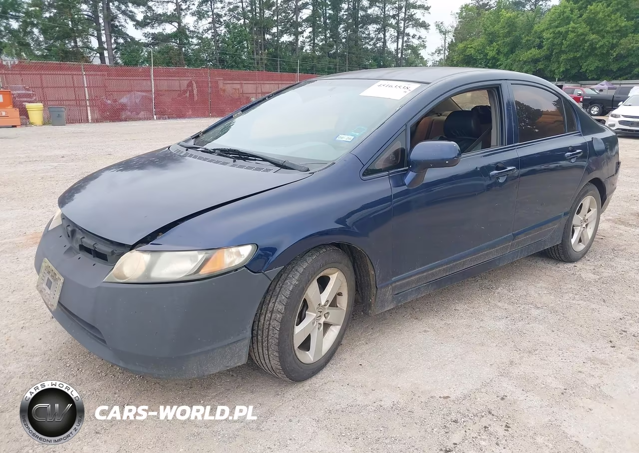 2008 Honda Civic Ex VIN:2HGFA16848H309893 - 2