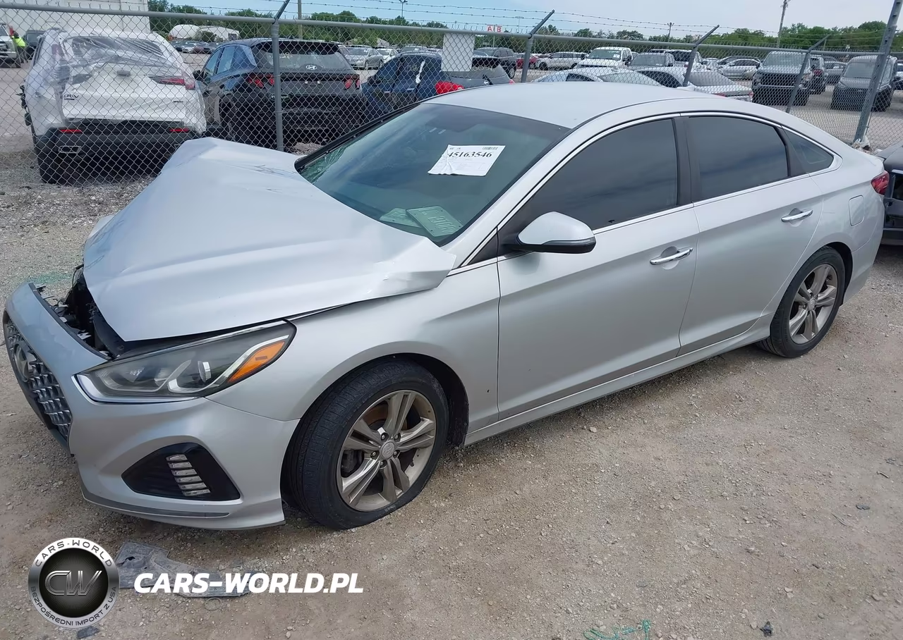 2019 Hyundai Sonata Sel VIN:5NPE34AF2KH770617 - 2