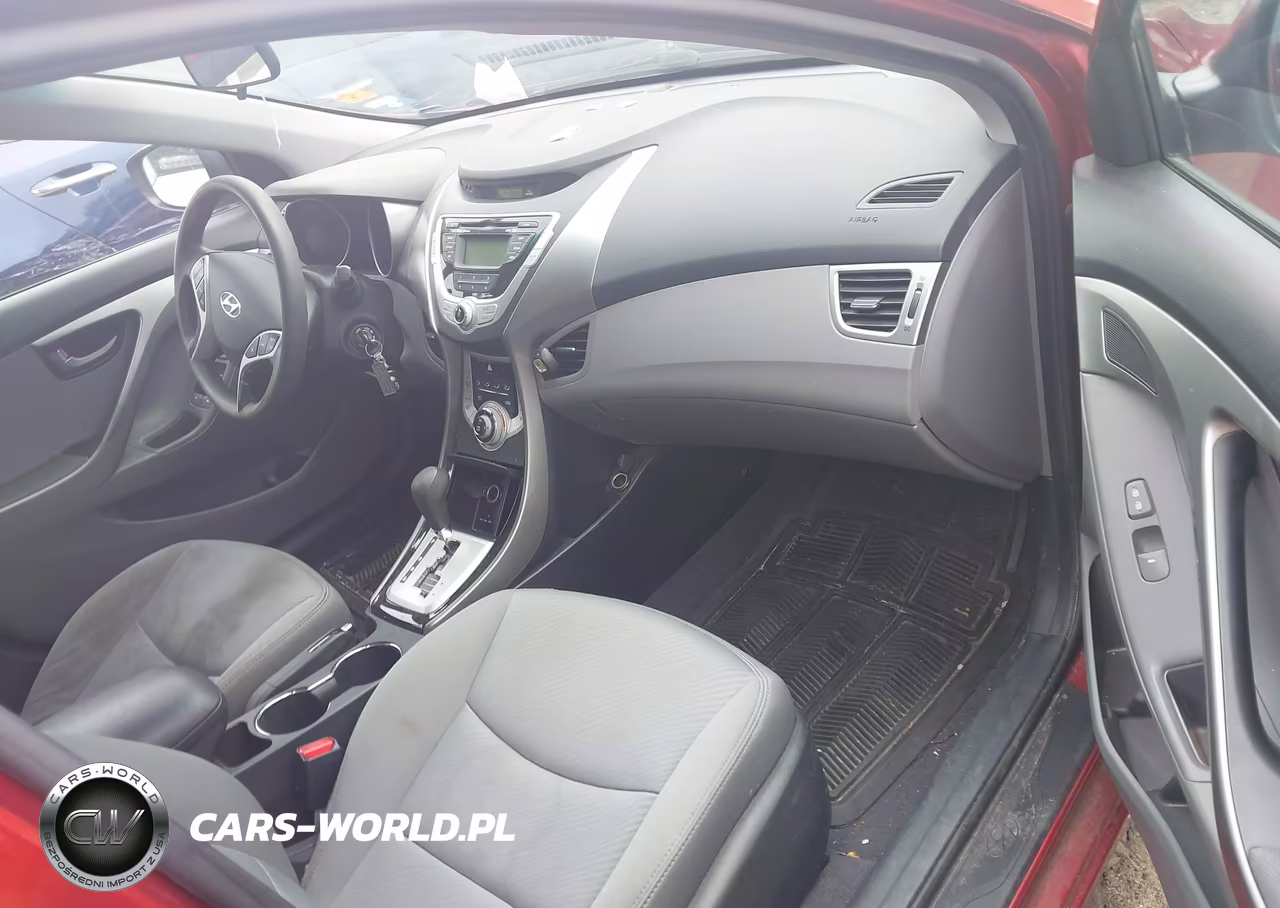 2012 Hyundai Elantra Gl VIN:5NPDH4AE6CH125605 - 5