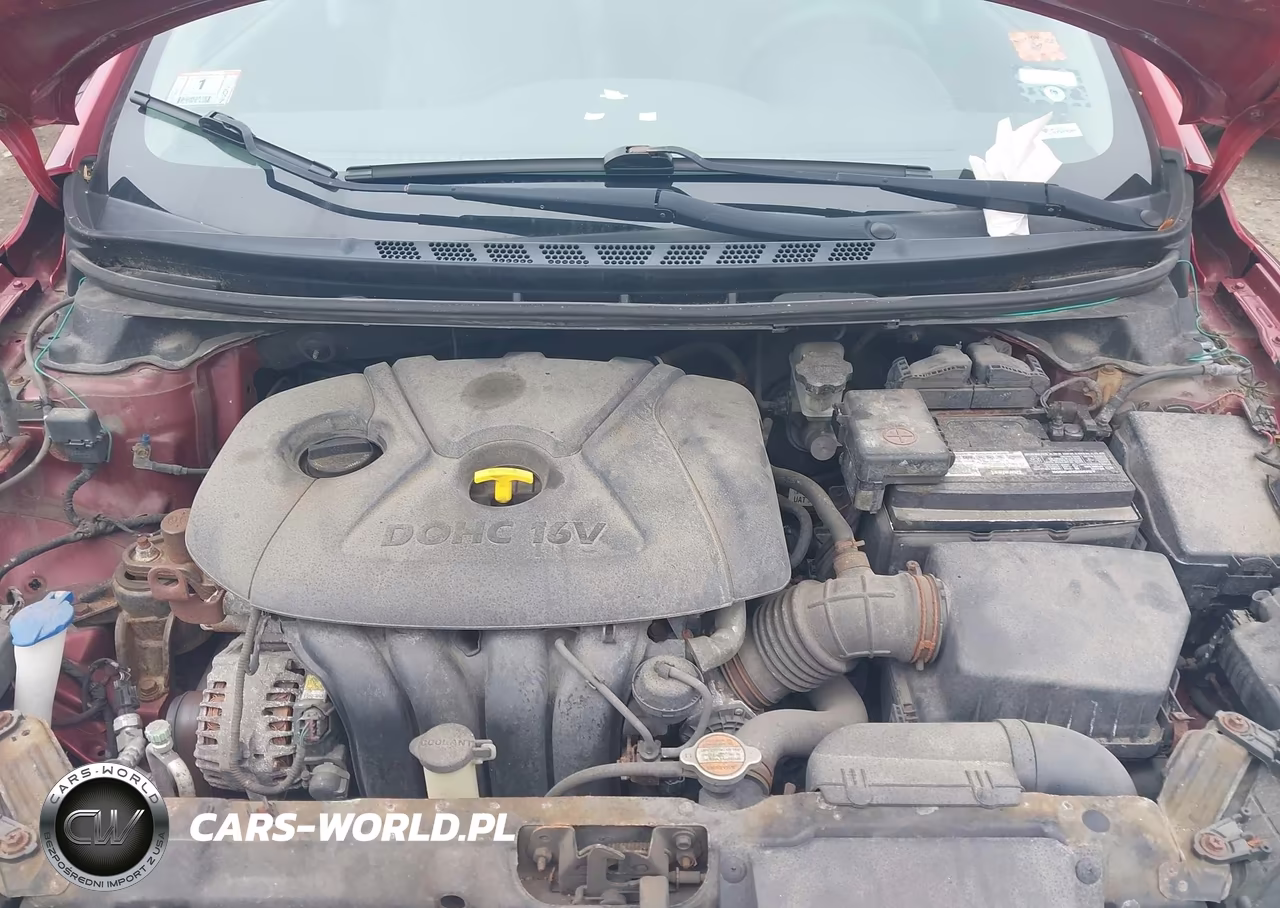 2012 Hyundai Elantra Gl VIN:5NPDH4AE6CH125605 - 9