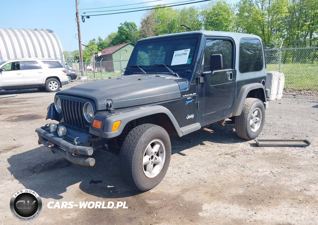 1998 Jeep Wrangler Sport VIN:1J4FY19S8WP743187 - 2