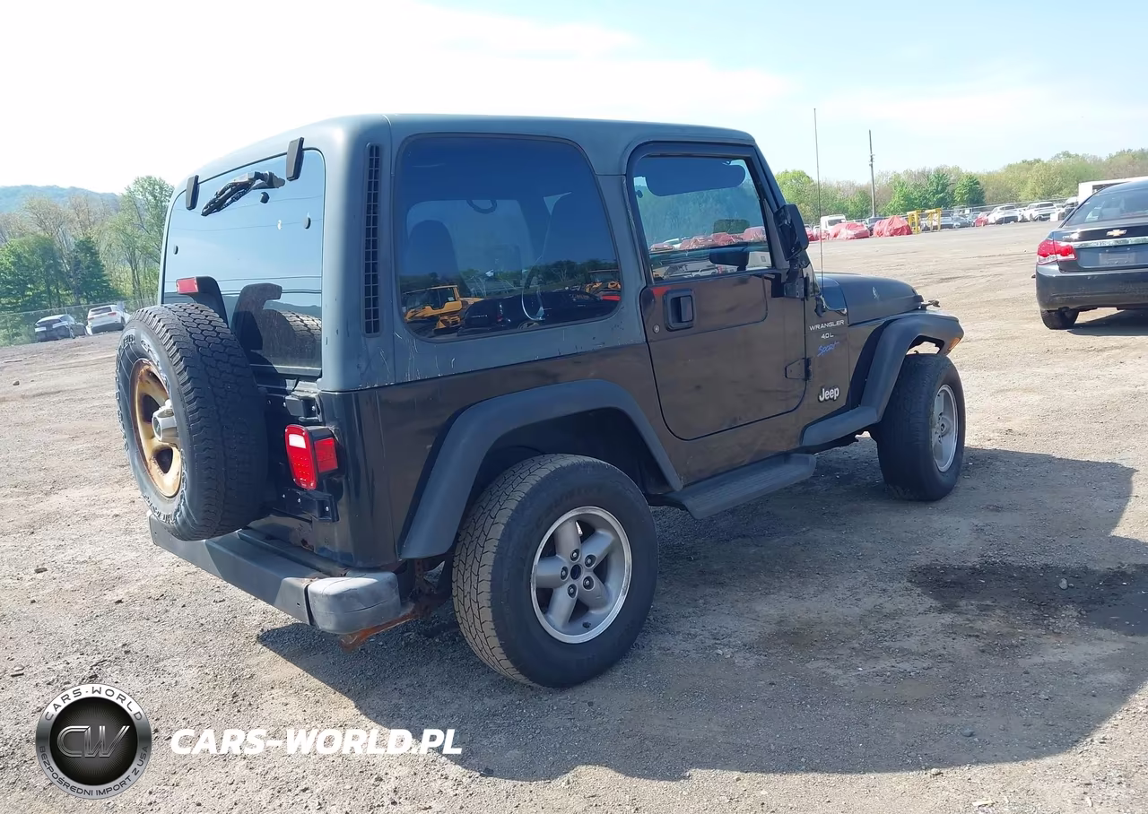 1998 Jeep Wrangler Sport VIN:1J4FY19S8WP743187 - 4