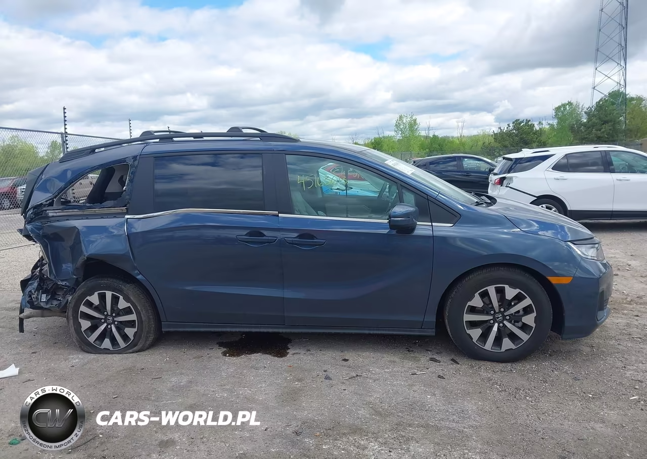 2026 Honda Odyssey Ex-L VIN:5FNRL6H66TB027834 - 13