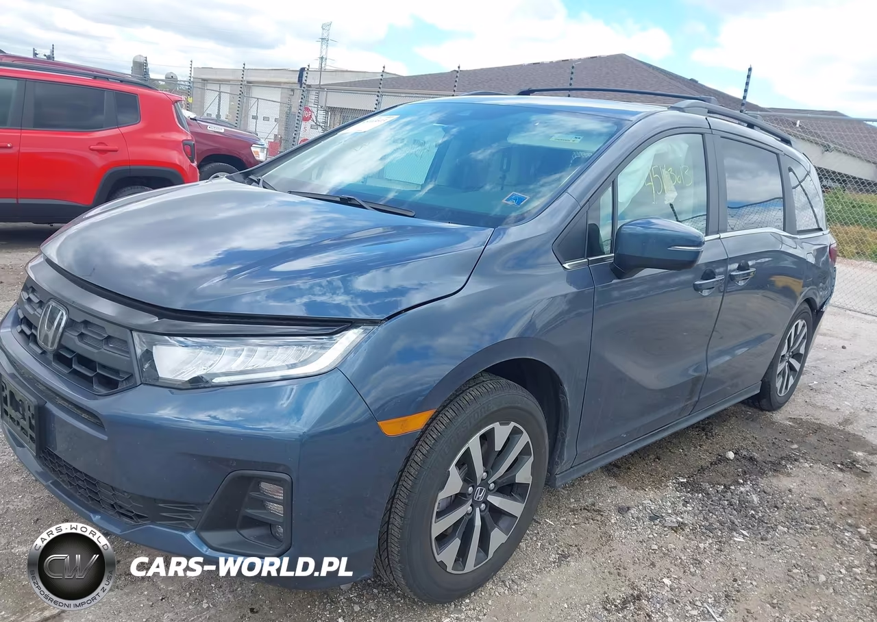 2026 Honda Odyssey Ex-L VIN:5FNRL6H66TB027834 - 2
