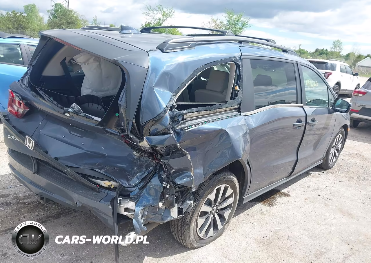 2026 Honda Odyssey Ex-L VIN:5FNRL6H66TB027834 - 4