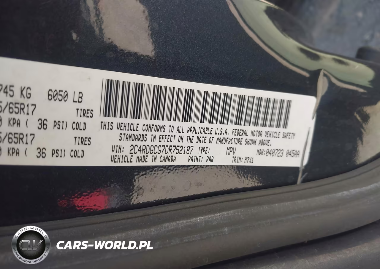 2013 Dodge Grand Caravan Sxt VIN:2C4RDGCG7DR752187 - 9