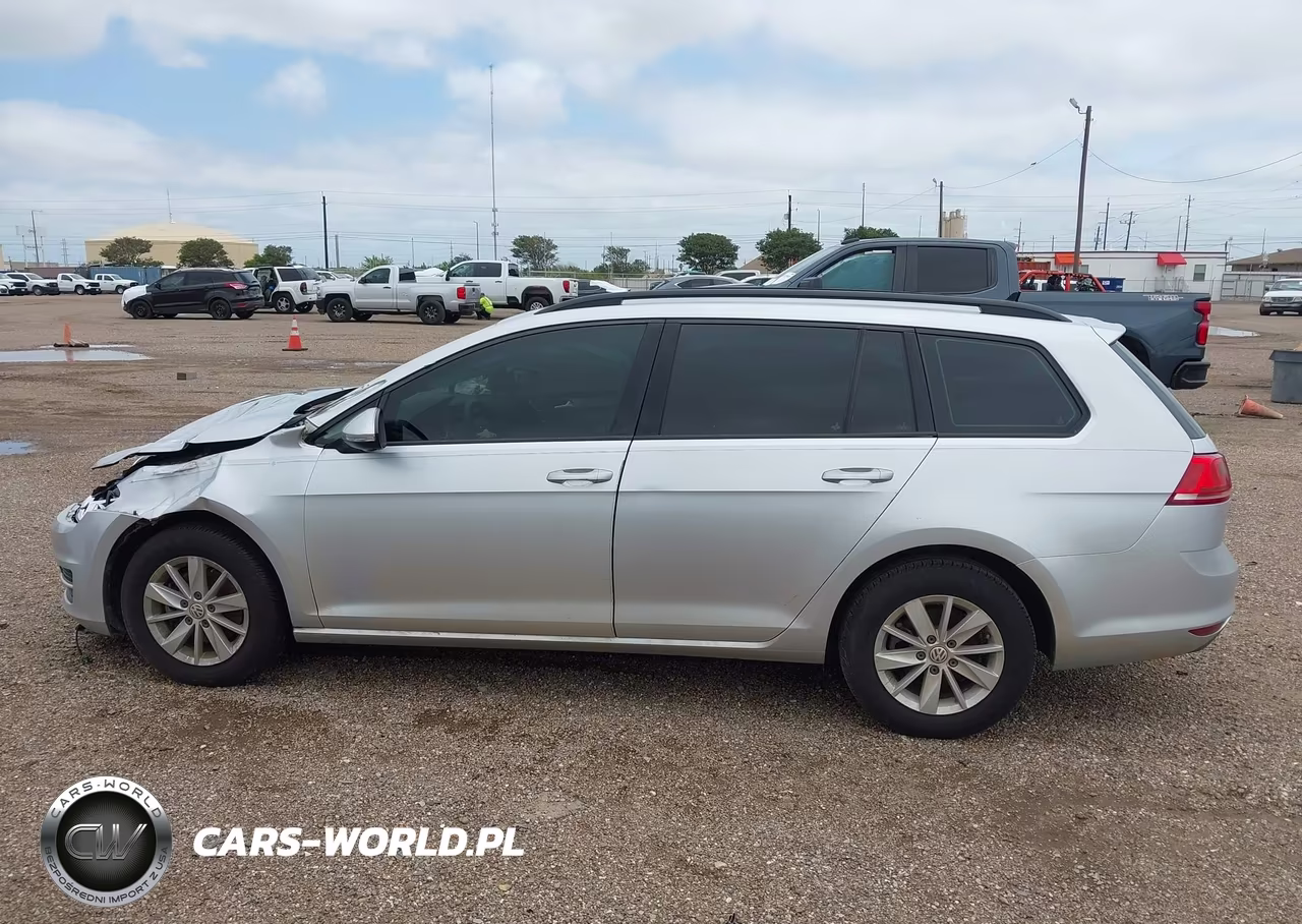 2017 Volkswagen Golf Sportwagen Tsi S VIN:3VWC17AU1HM504258 - 14