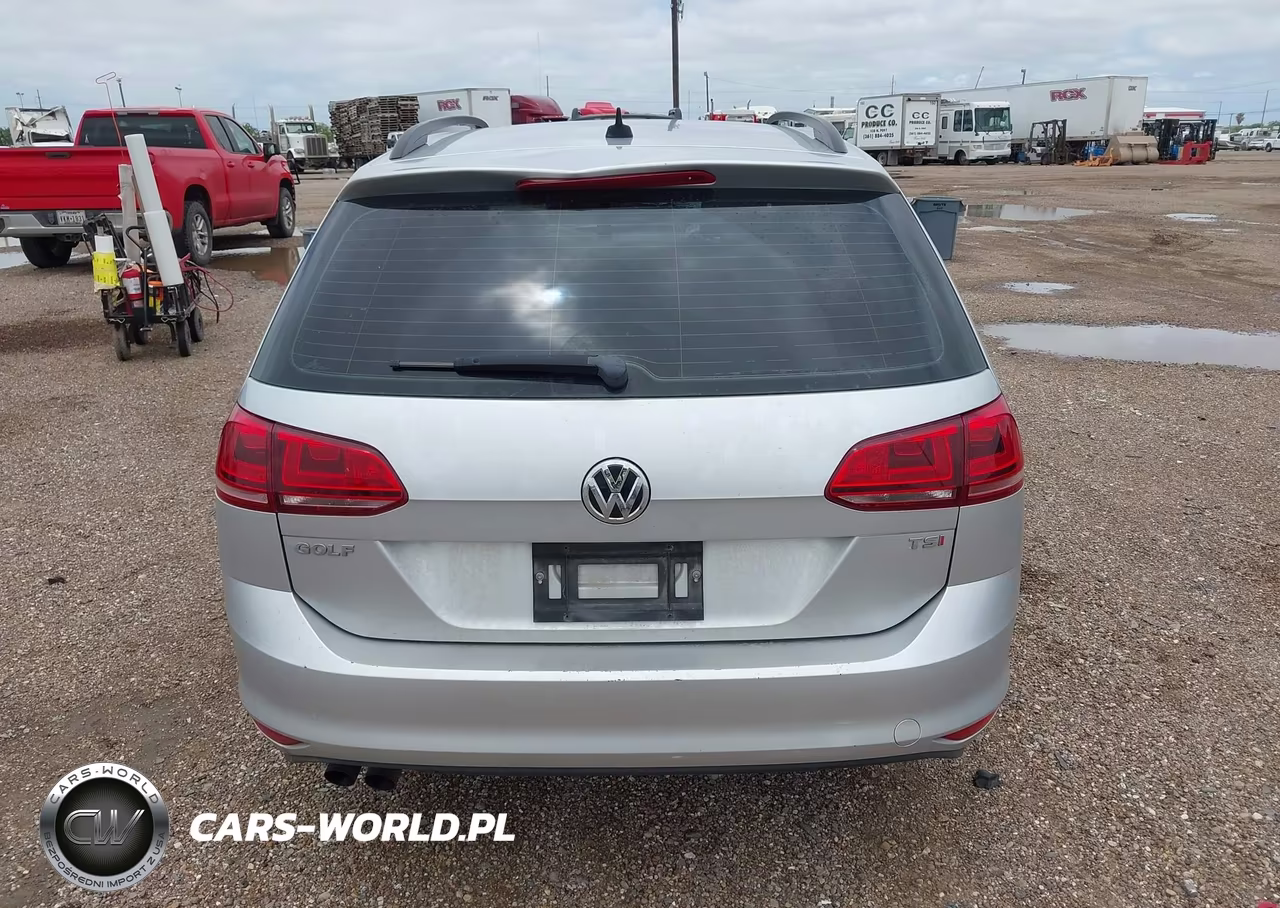 2017 Volkswagen Golf Sportwagen Tsi S VIN:3VWC17AU1HM504258 - 16