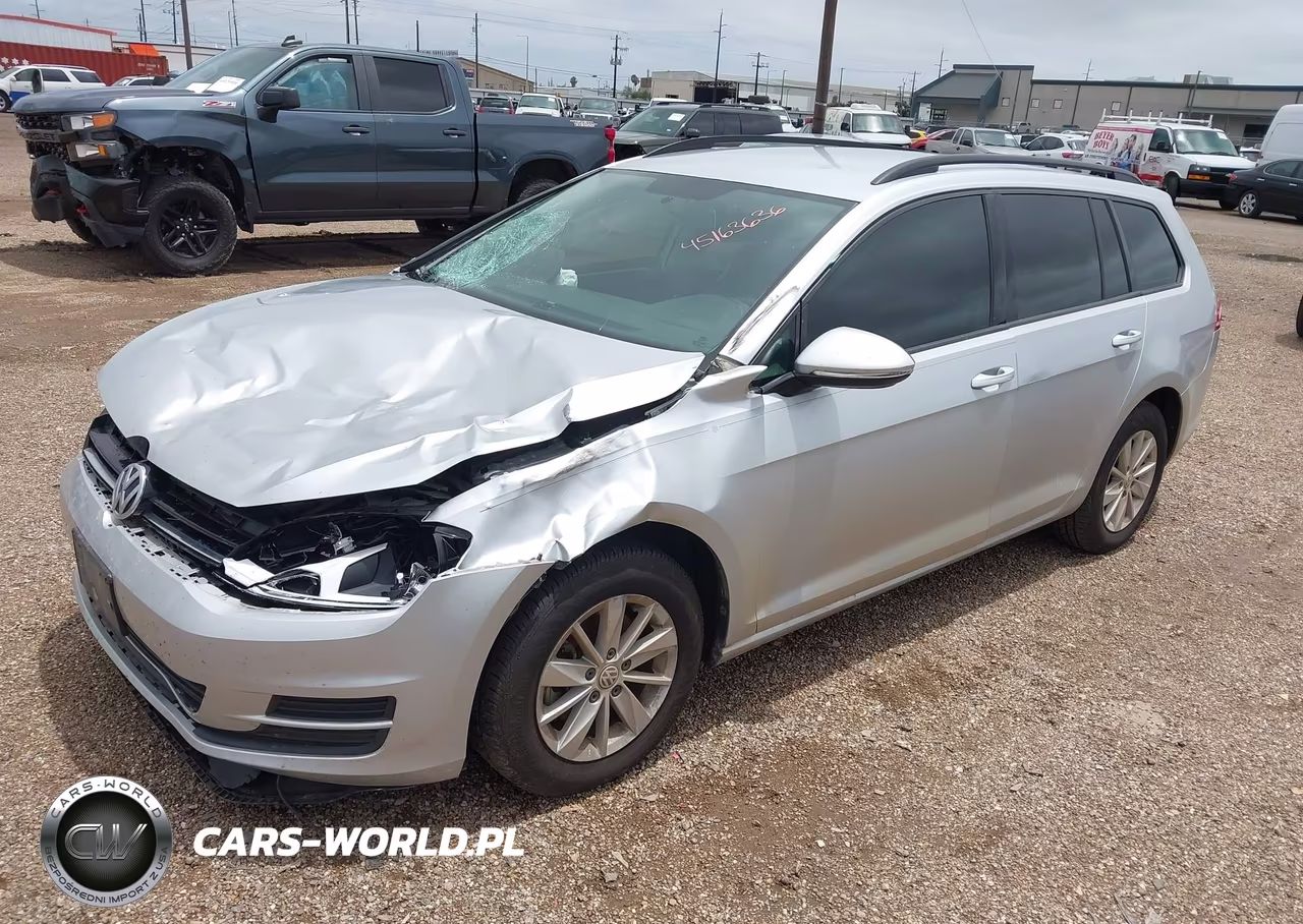 2017 Volkswagen Golf Sportwagen Tsi S VIN:3VWC17AU1HM504258 - 2