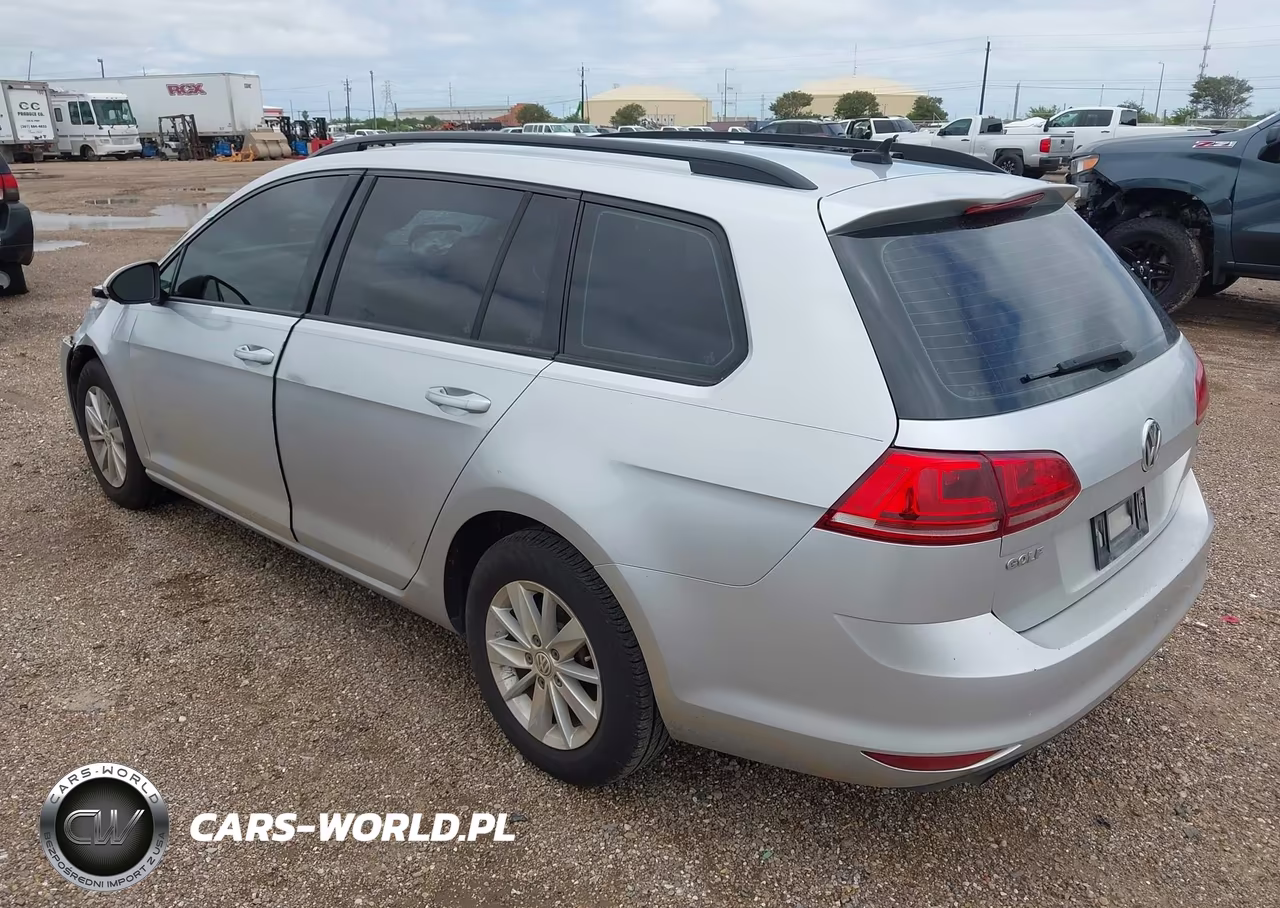 2017 Volkswagen Golf Sportwagen Tsi S VIN:3VWC17AU1HM504258 - 3