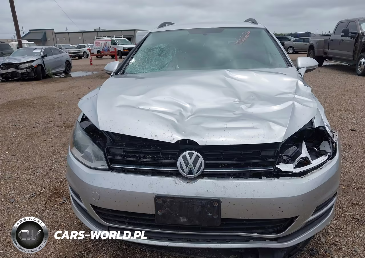 2017 Volkswagen Golf Sportwagen Tsi S VIN:3VWC17AU1HM504258 - 6