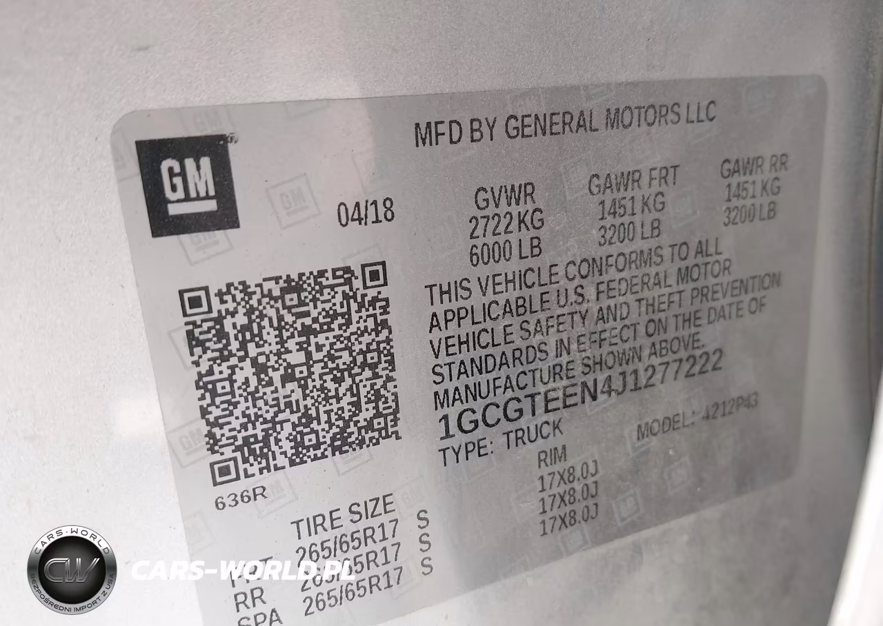 2018 Chevrolet Colorado Zr2 VIN:1GCGTEEN4J1277222 - 9