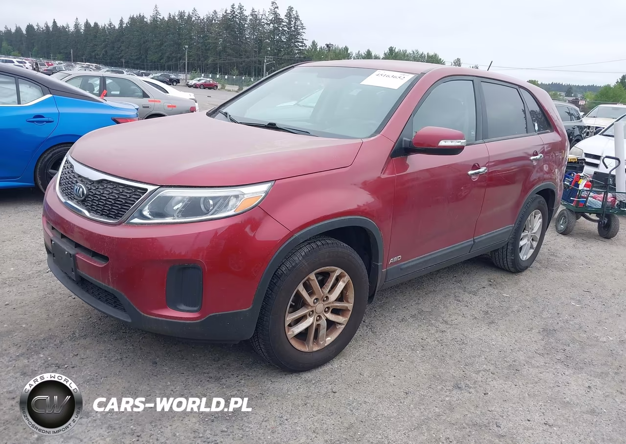 2014 Kia Sorento Lx VIN:5XYKTCA69EG486281 - 2
