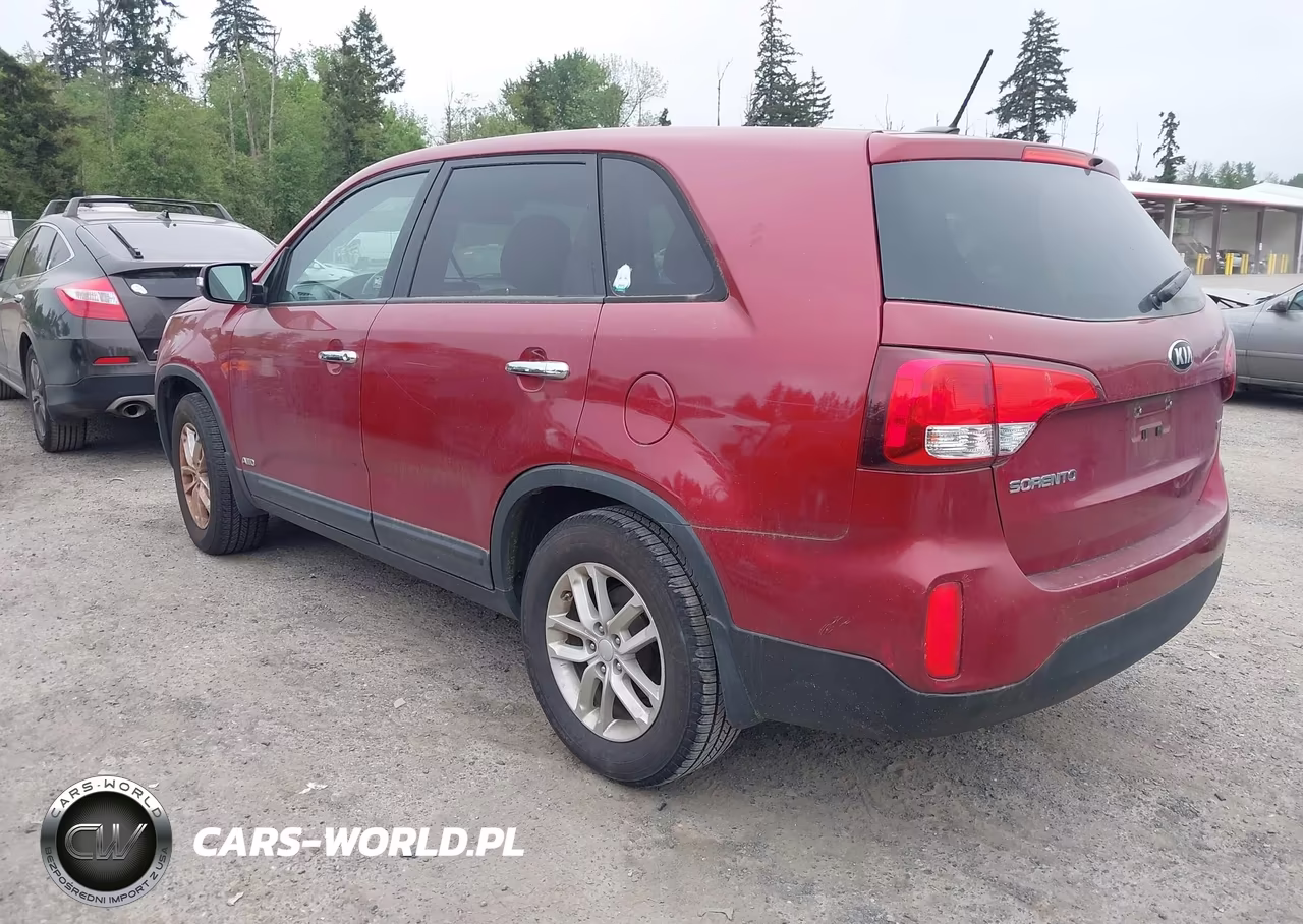 2014 Kia Sorento Lx VIN:5XYKTCA69EG486281 - 3