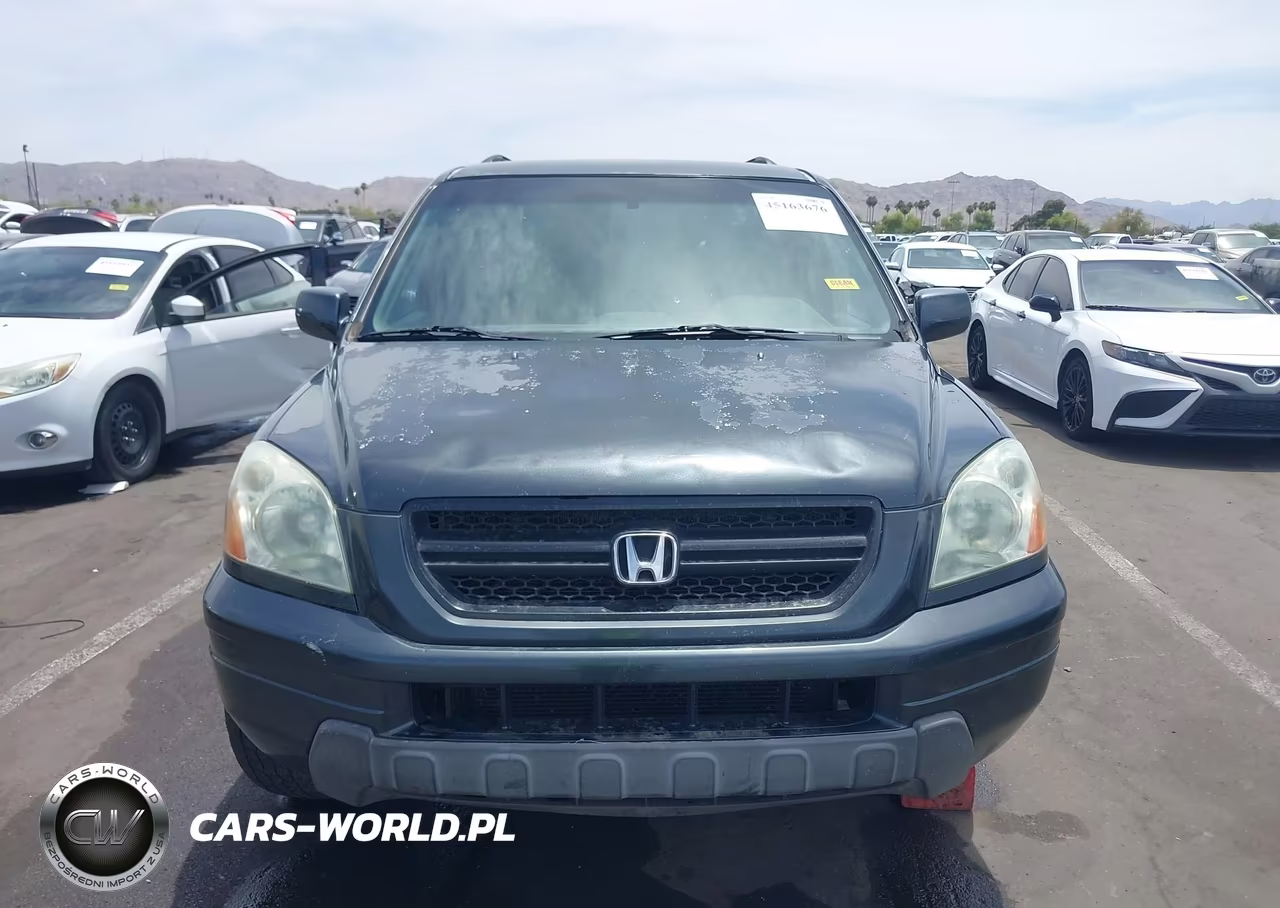 2004 Honda Pilot Ex-L VIN:2HKYF18524H597734 - 12