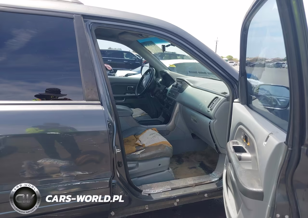 2004 Honda Pilot Ex-L VIN:2HKYF18524H597734 - 5