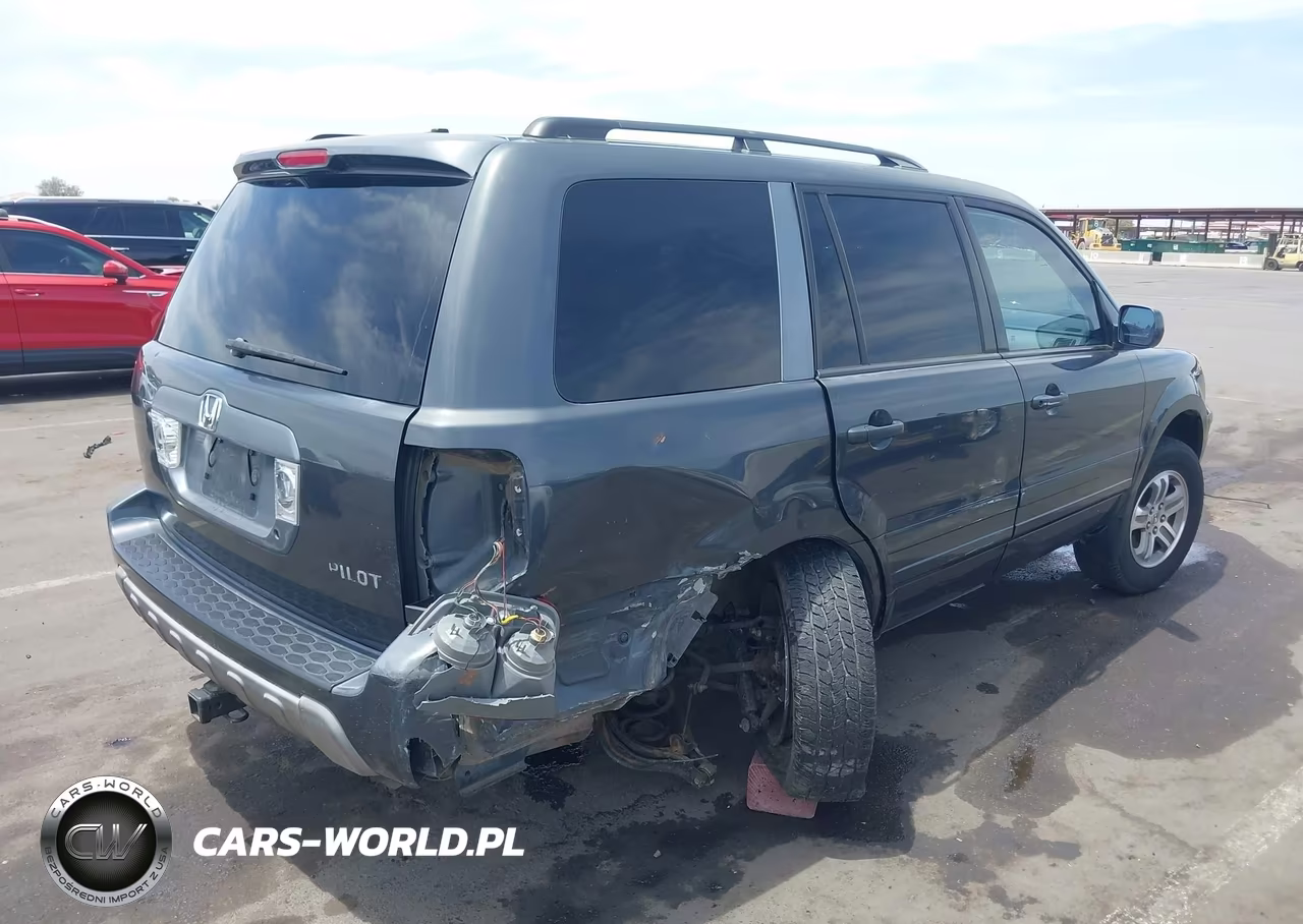 2004 Honda Pilot Ex-L VIN:2HKYF18524H597734 - 6