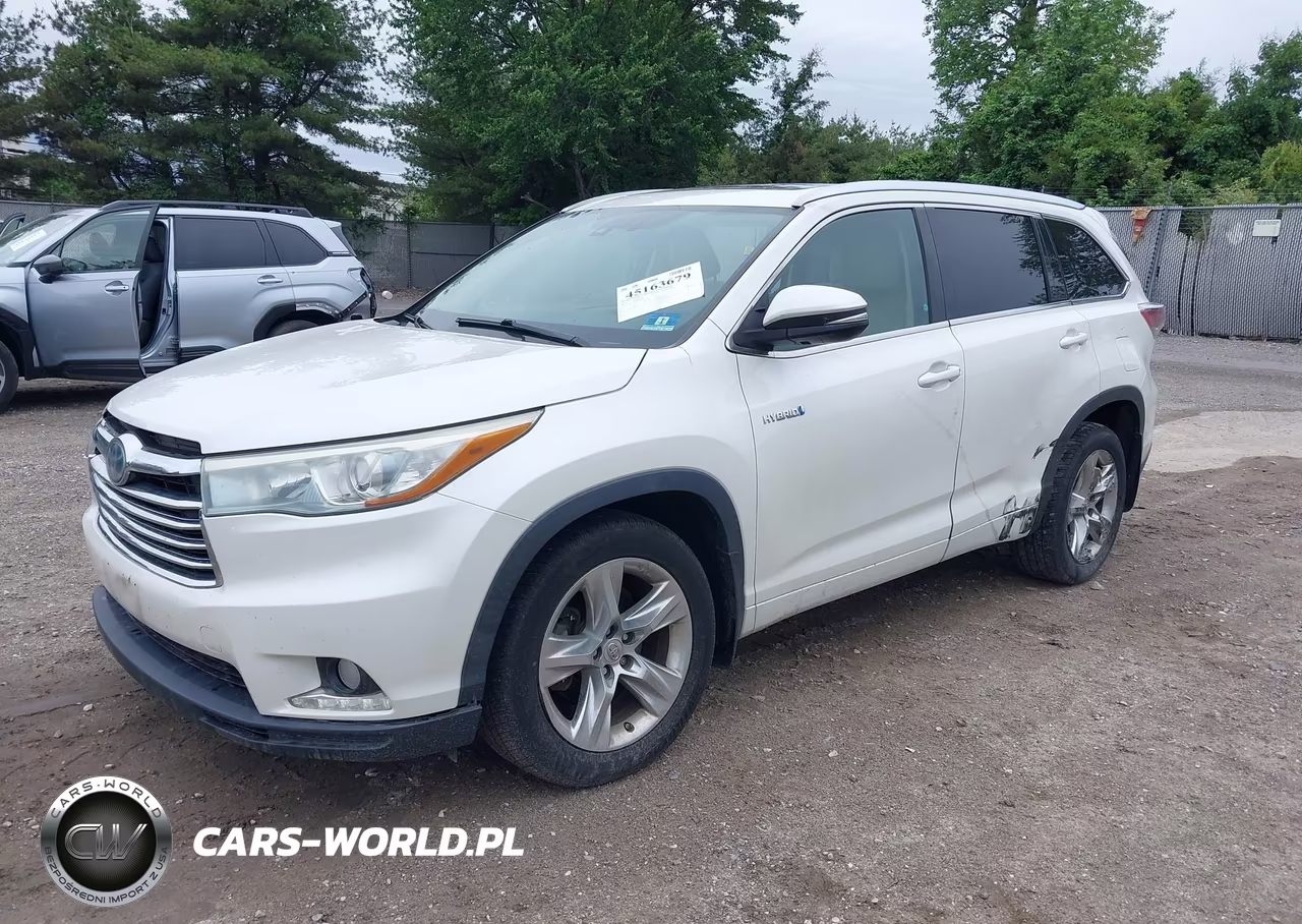 2014 Toyota Highlander Hybrid Limited Platinum V6 VIN:5TDDCRFH3ES004445 - 2