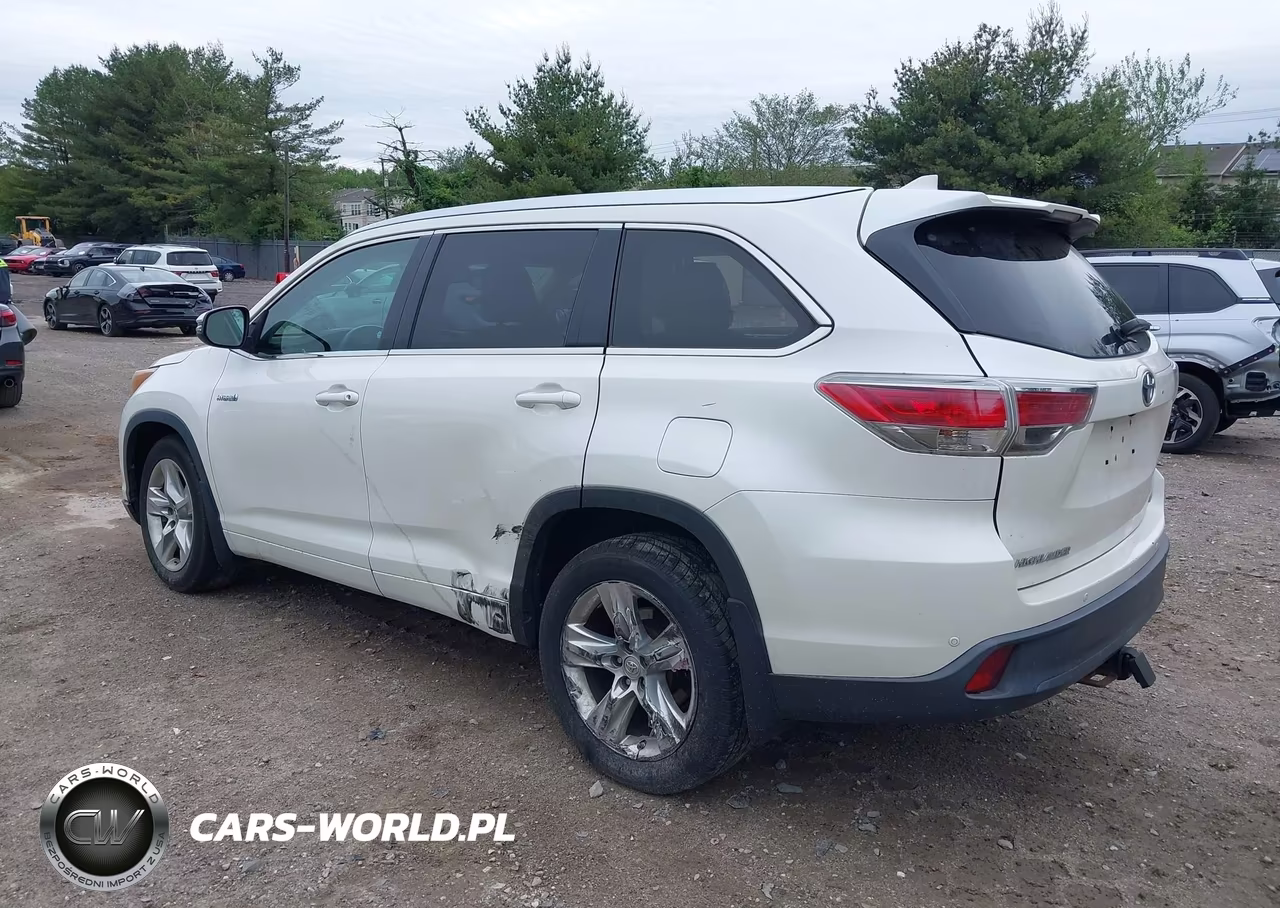 2014 Toyota Highlander Hybrid Limited Platinum V6 VIN:5TDDCRFH3ES004445 - 3