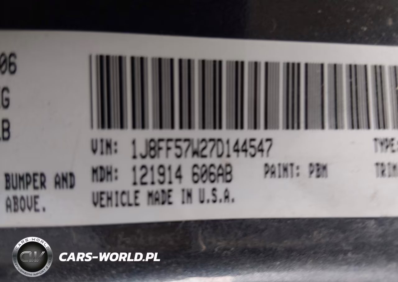 2007 Jeep Compass Limited VIN:1J8FF57W27D144547 - 9